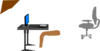 Ergonmic Clip Art