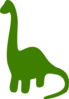 Green Dinosaur Clip Art