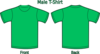 Pale Green T Shirt Clip Art