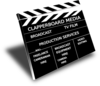 Clapperboard Media Clip Art