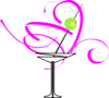 Martini Glass 2 Clip Art