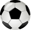 Real Football Ball No Shadow Clip Art