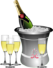Champagne New Year S Eve Celebration Clip Art