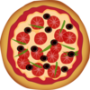Veggie Pizza Clip Art