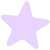 Baby Purple Star Clip Art