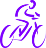 1bbc Rider Purple Clip Art