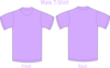 Purple Tshirt Clip Art