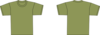 Army Green Shirt Clip Art