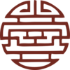 Maroon Japanese Symbol Clip Art