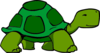 Green Turtle Fixed Clip Art