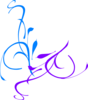 Blue Purple Clip Art