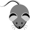 Mouse Grey  Clip Art