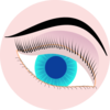 Blue Eye Clip Art