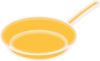 Yellow Frying Pan Clip Art