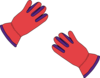 2 Gloves Clip Art