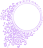 Circle Purple Swirl Clip Art
