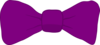 Purple Bowtie Clip Art