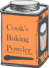 Baking Powder Tin Can Clip Art