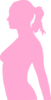 Pink Lady Clip Art