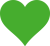 Lime Heart Clip Art