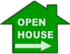 Open House Icon Clip Art