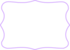 Purple Frame Clip Art