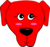 Red Shy 2 Clip Art