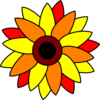 Sunflower Tatto Clip Art