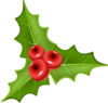 Holly With Berries Clip Art