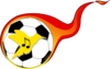 Soccer Hummingbird Clip Art
