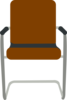 Brown Chair Clip Art