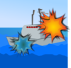 Ship Explosion Clip Art
