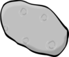 Potato Gray Clip Art