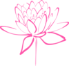 Pink Mixed Lotus Clip Art