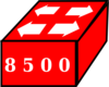 Switch H8500 30 X 30 Final Okupa Rojo Clip Art
