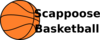 Scappoose Basketball Logo Clip Art