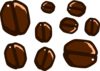 Cartoon Coffee Beans Clip Art