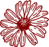 Red Flower Clip Art