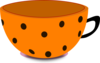 Orange Cup Clip Art