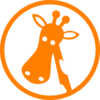 Gavin Giraffe Logo Clip Art