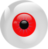 Eyeball Red Clip Art