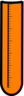 Orange Test Tube Clip Art