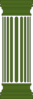 5 - Dark Green Column Clip Art