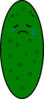 Sad Green Clip Art