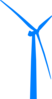 Single Blue Clip Art