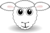 Sheep Face Clip Art
