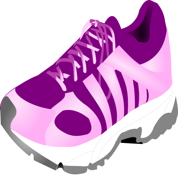 Running Shoe Clip Art at Clker.com - vector clip art online, royalty free &  public domain