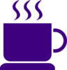 Coffee Purple Clip Art