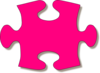 Jigsaw Purple Puzzle Piece Large Clip Art