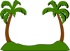 Lawn Palms Clip Art
